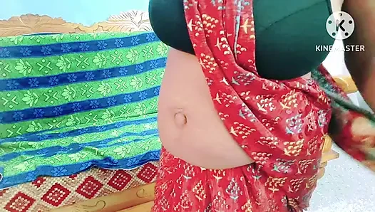 Neighbour Aunty's hot navel suck with honey by desi boy - tamil dirty talk with loud moaning