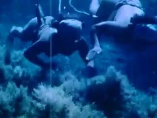 Japanese AMA diver underwater 1963