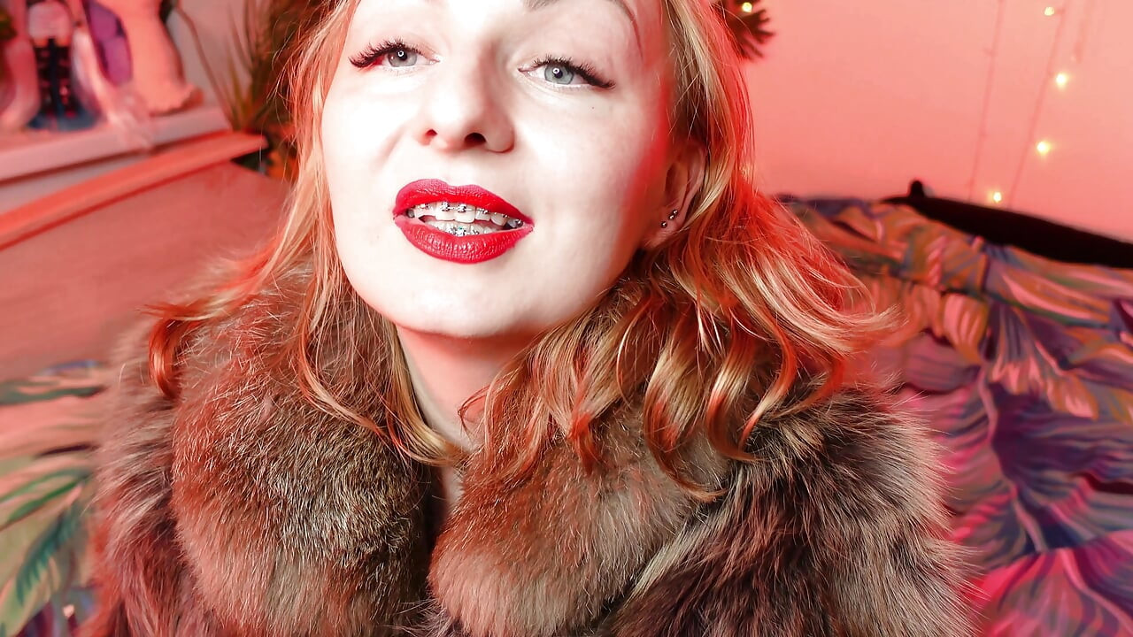 Sexy ASMR with red gloves