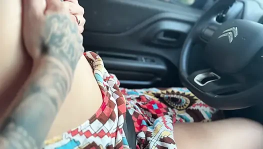 Unpublished a lady in the supermarket accepted a ride from a stranger