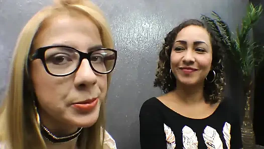 Hot Lesbian Latina Kisses