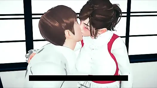 Stepbrother Loves Spanking Japanese Stepsister Big Ass With Pink Pantie