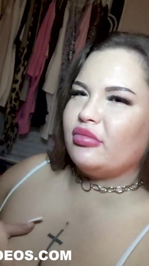 DOUBLE BLOWJOB 2 COCKS CUM IN HER MOUTH Melina from Germany | Clip 1