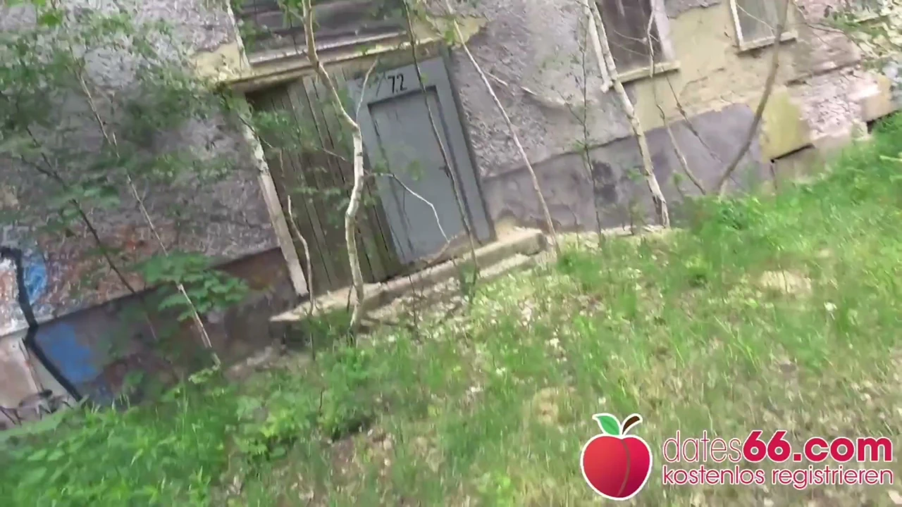 Public Sex Extreme: Blonde Skinny Teen In Abandoned Place
