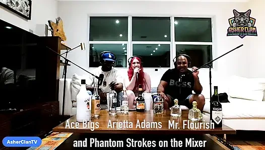 Arietta Adams ile yetişkin yıldızı podcast'i Mrflourish ve Ace Bigs ev sahipliği yapıyor