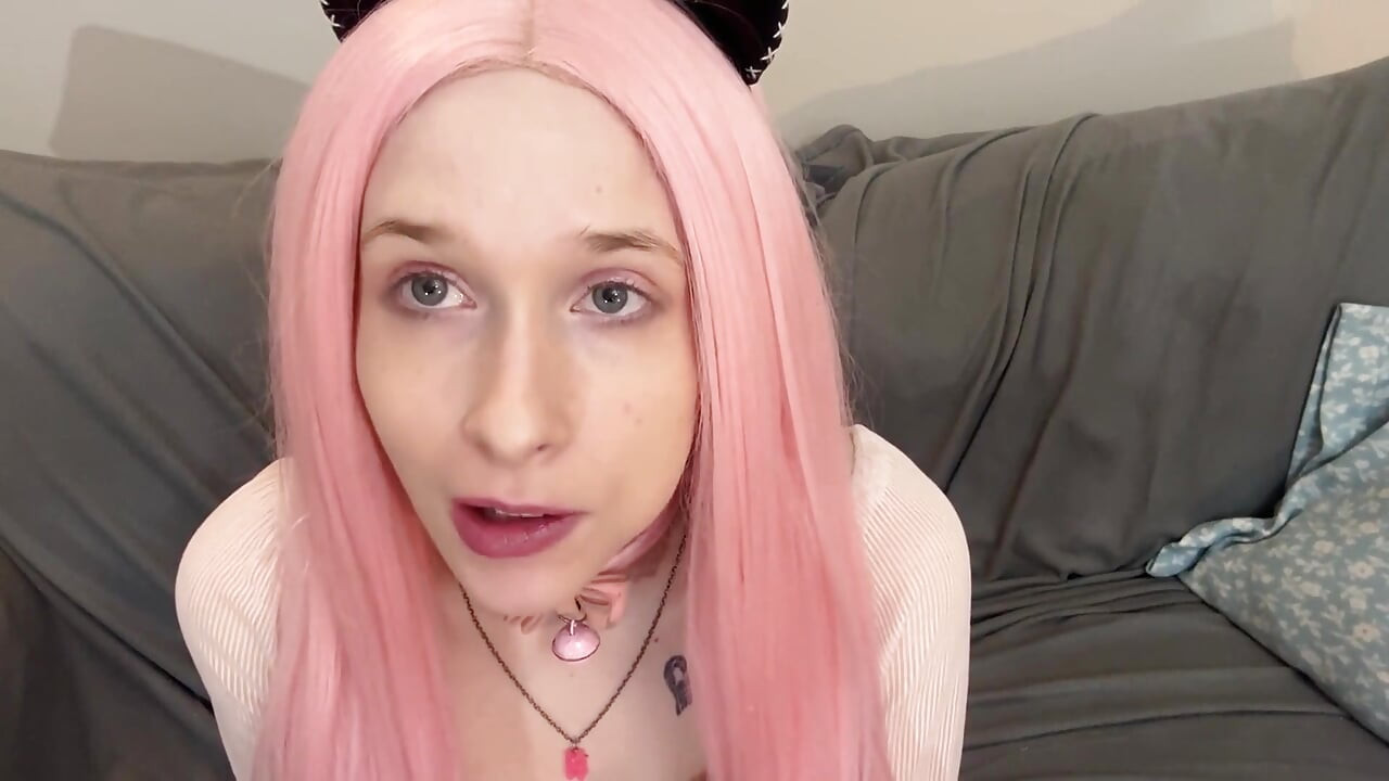 Bratty Bubblegum Slut Blowing Bubbles