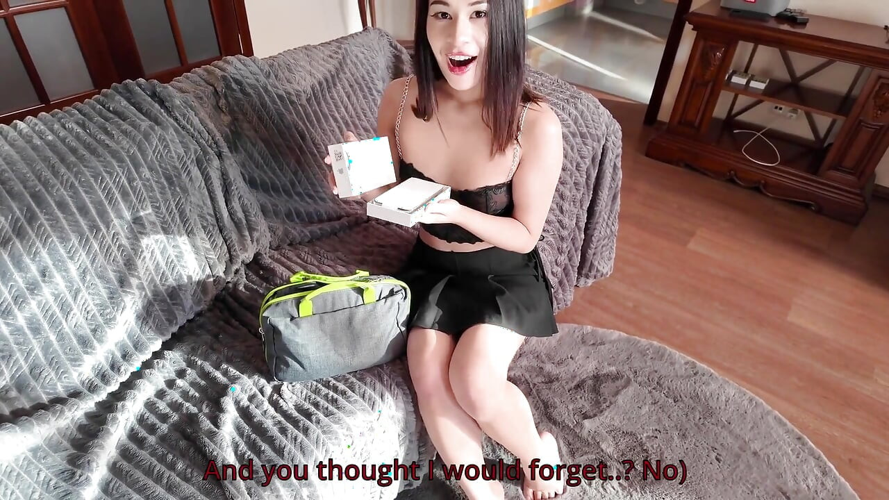 Stepsis Fucked for Iphone on Her Birthday - Stepbro Fucked Her by Tricking!