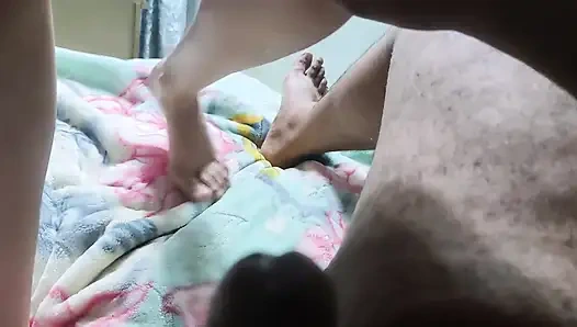 Sakso Arap genç evli kadın