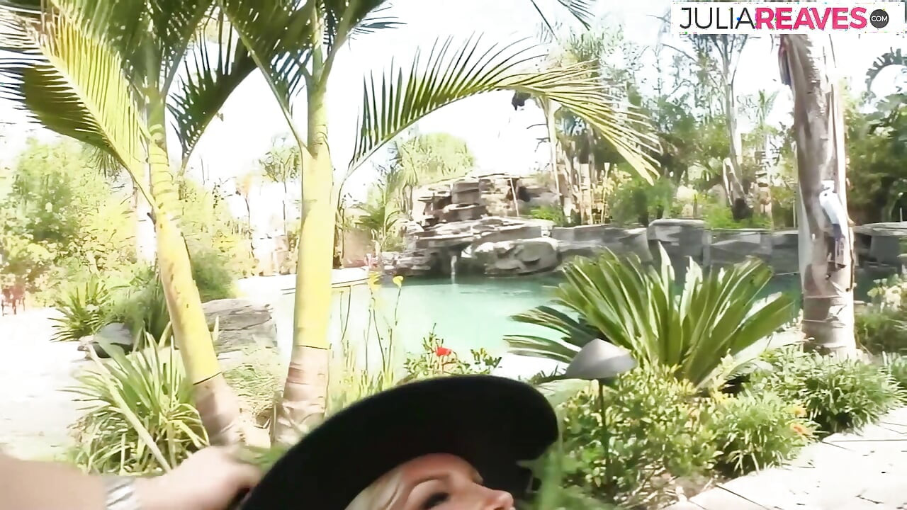 Blonde gets a double penetration after a sucking two huge cocks