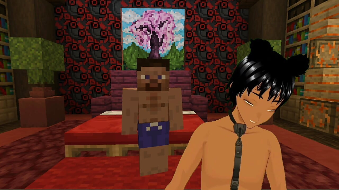 Minecraft Figura - Experimentando algumas novas modelos como essa mulher sexy com orelhas de coelho