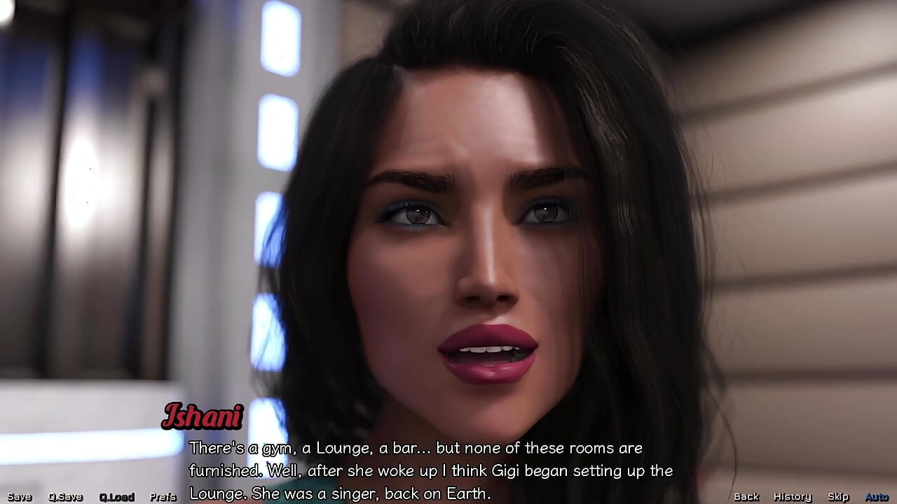 Stranded in Space - Planning on Fucking Hot Blue Haired MILF