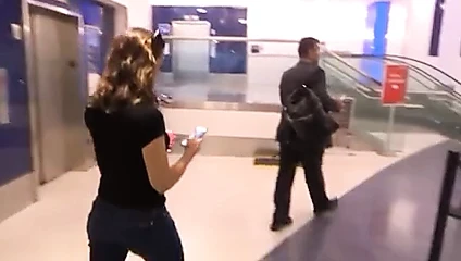 Jennifer Garner - werkt aan haar kont in een spijkerbroek