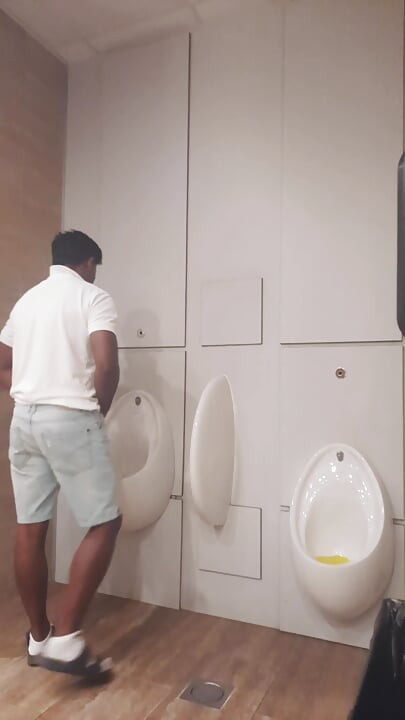 Gay public washroom