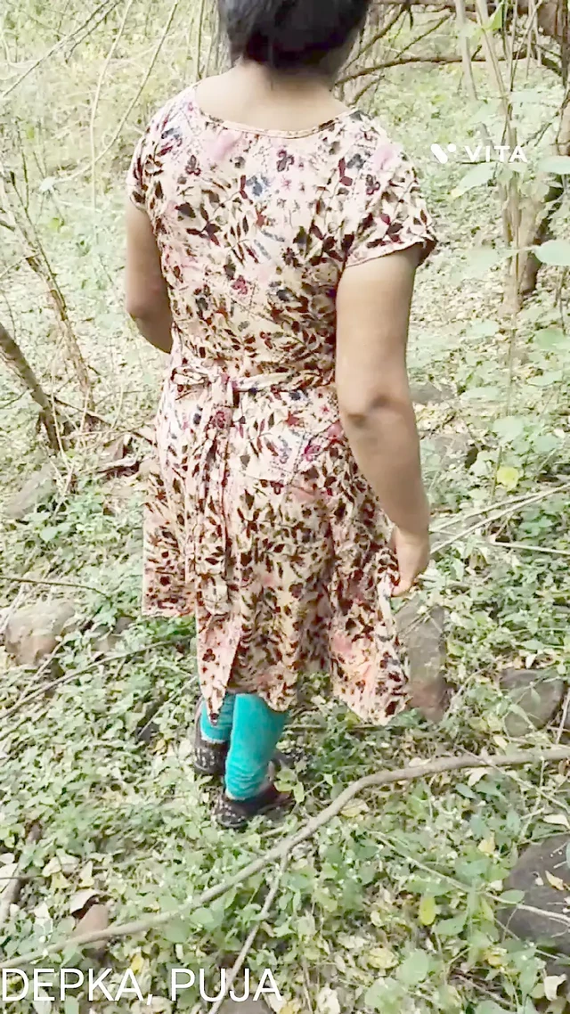 Marathi Sali ko jagal me choda