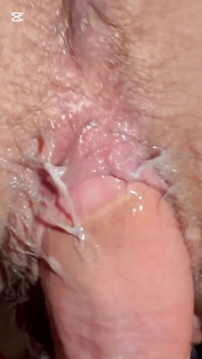 AWESOME WIFE moaning while my sperm fills up her cunt on doggystyle and slowmotion