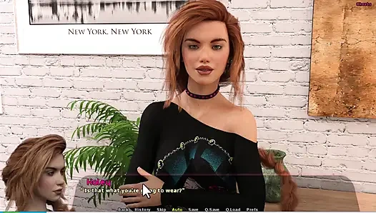 История Haley No 14 - Адриана и Хейли имели сексуальный момент у бассейна... Йоханнес трахнул Адриану.