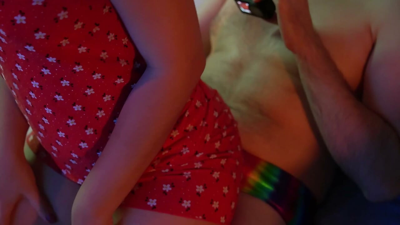 Confy sweatpants ASSJOB lap dance, cold night, Hot action - He jizzed in his pants