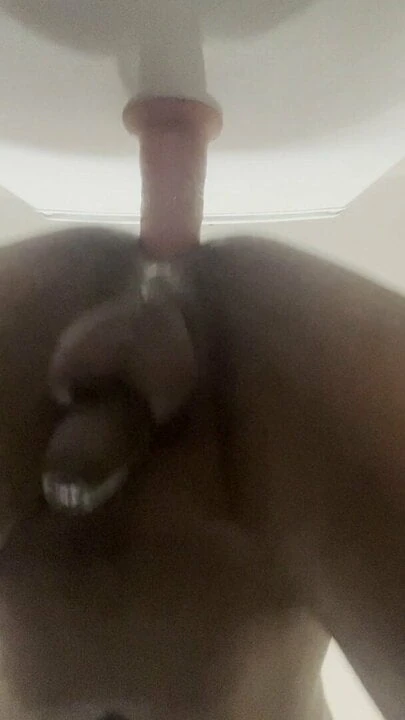 Getting fucked by my dildo