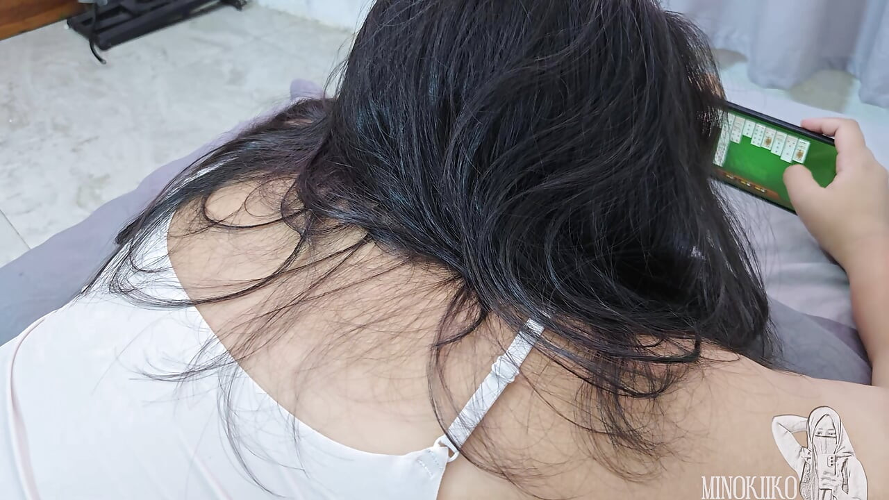My Cute Stepsister is A Virgin, She Let Me Rub my Dick to Her Tight Pussy - Minokiiko