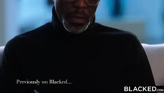 BLACKED фестичная жена Валентина Nappi выебает в окопы скучного муженька для терапии большим черным членом