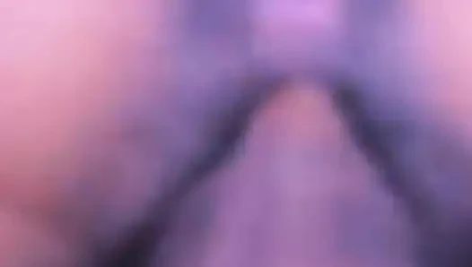 Jumping hard on his fat cock until he hits the uterus.