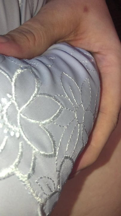 My breast in slowmotion