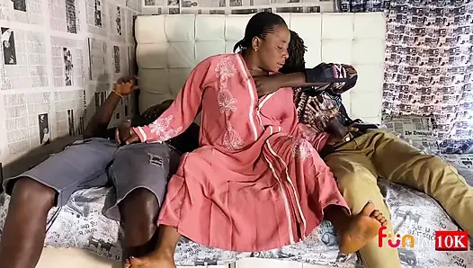 These Boys Were Acting Kind of Bisexual and It Was Hot as They Fucked Sugarmama