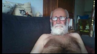 Spettacolo del nonno in webcam