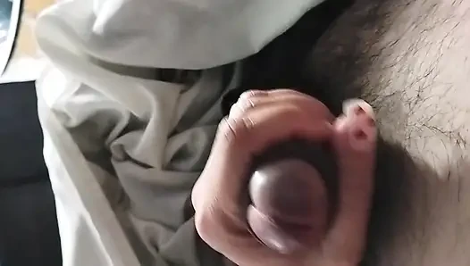 My girlfriend wakes me up with a handjob