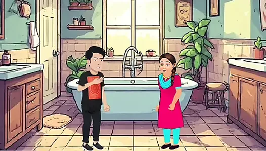 Toket besar bhabhi India disetubuhi sepanjang malam oleh paman tetangga