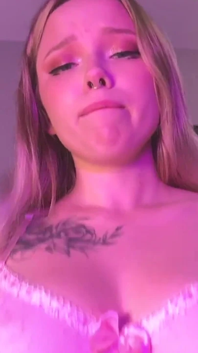 Key moment from ""Quiet, My Boyfriend Will Hear!" - Busty Roommate Covered in Cum - Hard Fuck, Facefuck, Anal Plug"