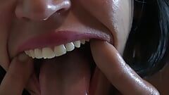 horny mom enjoys feeling her stepsons big cock in her mouth