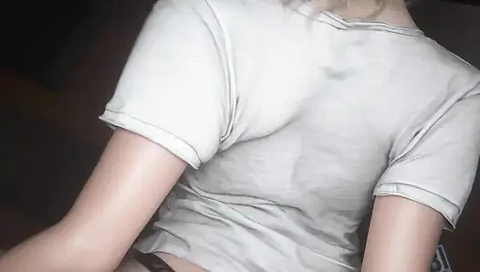 Resident Evil RE9 - Grace bekerja semalaman untuk promosi itu white remix color (sound) wm by madruga3d animation 3d hentai