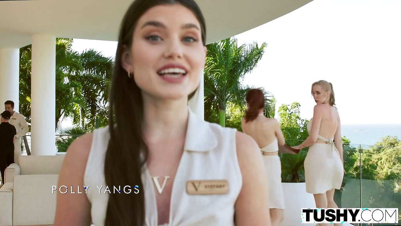 TUSHY All Natural Beauties Sirena Milano And Poly Yangs Get Anal Fucked In Hotel Room