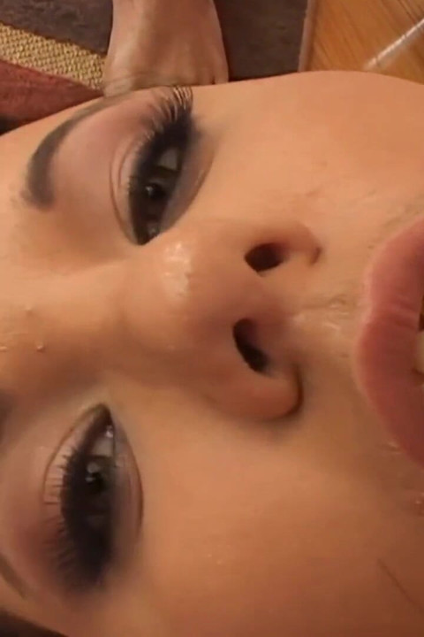 Hot girls suck huge cocks, gets fucked to a massive mouth cumshot