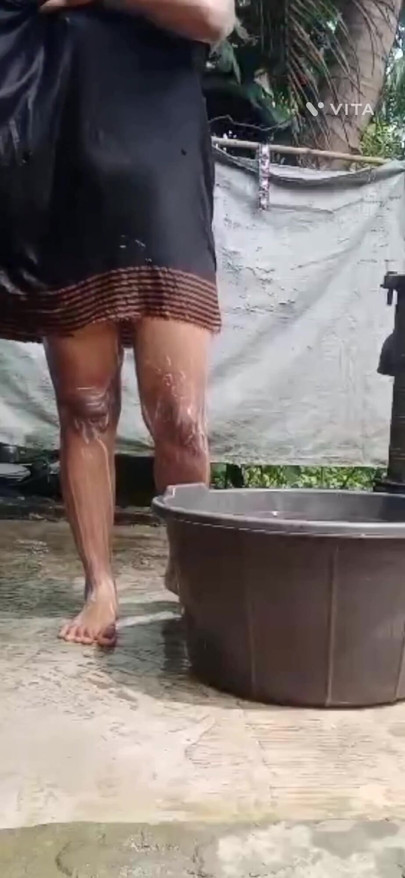 My Naked Bathing In Open Place | Clip 1