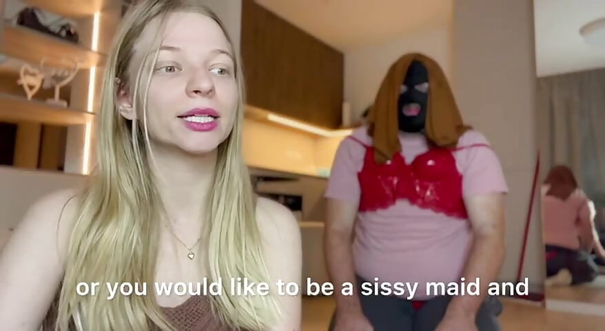 From Male Slave to Pretty Sissy Angelas First Day