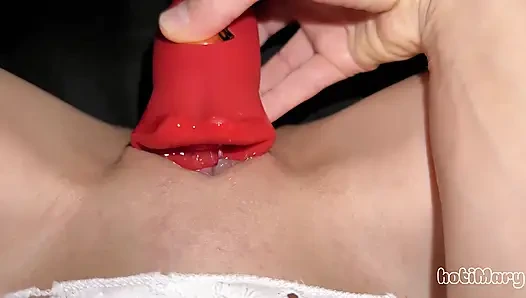 LICK EAT PUSSY CLOSE UP CREAMPIE AND BIG SQUIRTING