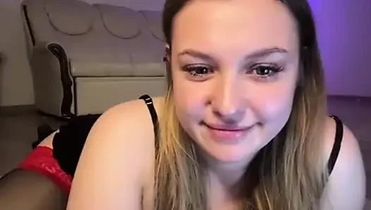 Masturbating in sexy stockings with jucielussie