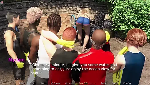 Gangbang Blowjob at Beach - Project Myriam - Life and Explorations - E62