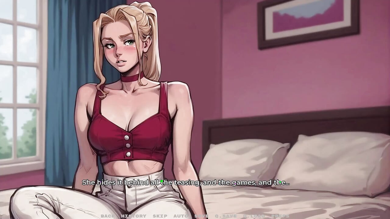 My New Girlfriend #22 - Stepmommy Shows of Her Lingerie - a Cartoon Porn Game