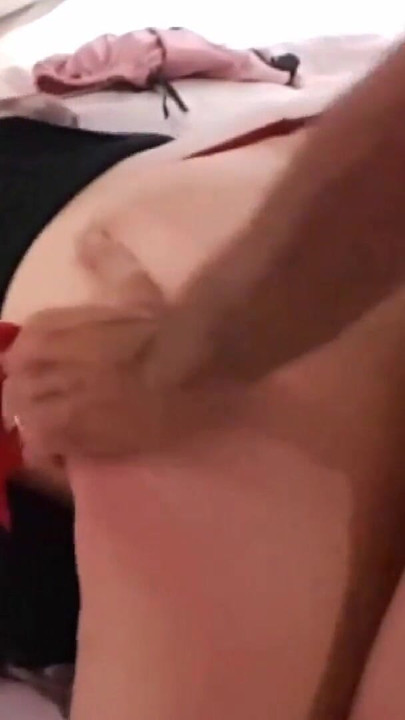 Captivating moment from "2303 - French Amateur, Clothed-Sex, Satin Lingerie (Bra, Corset, Thong, Panties), Rimming, Doggystyle"