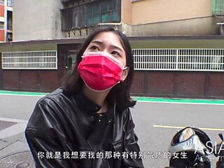 Modelmedia asia - recogiendo a una chica en motocicleta en la calle - chu meng shu - mdag -0003 - mejor video porno original de asia