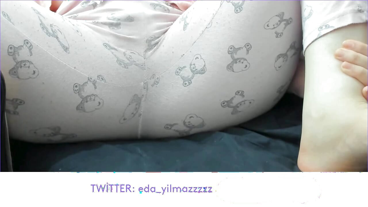 MASTURBATION IN PAJAMAS - PUSSY CARESSING IN PAJAMAS