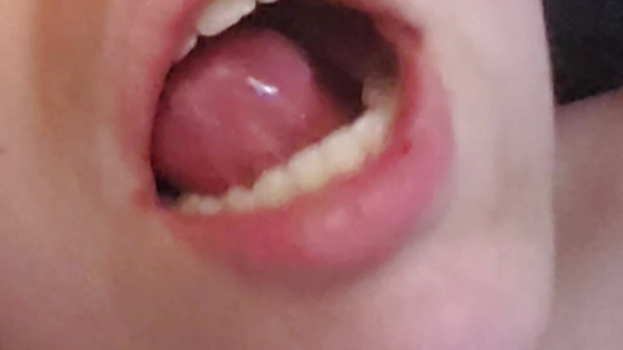 Using my vibrator then licking up my sweet cum
