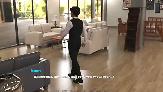 Orta yaşlı seksi kadın takıntısı #08 ateşli patronumun büyük götünü hissediyorum