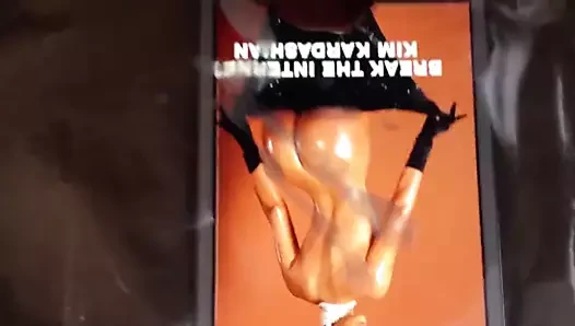 Kim kardashian cum tribute naked ass photoshopt paper 2014