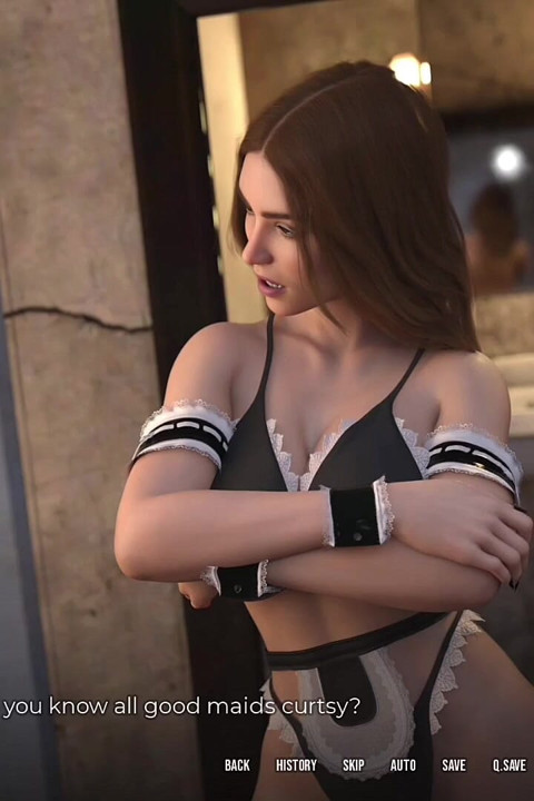 In Security- Luna’s Second Day as a Slutty Maid for Pervert Gary