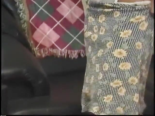 Hot black girl pounded on the couch