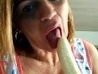 Sex oralny z bananem